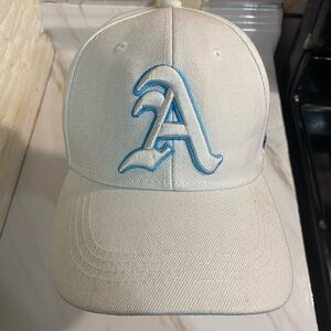 Blue Swiss Snowball As Snapback Cap